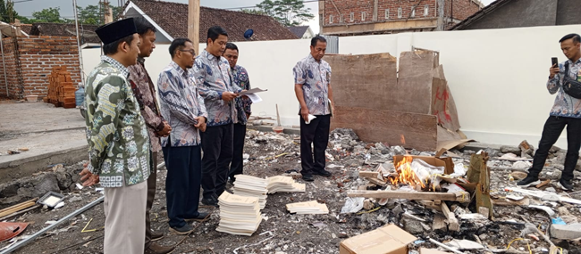 pemusnahan blangko AC 2