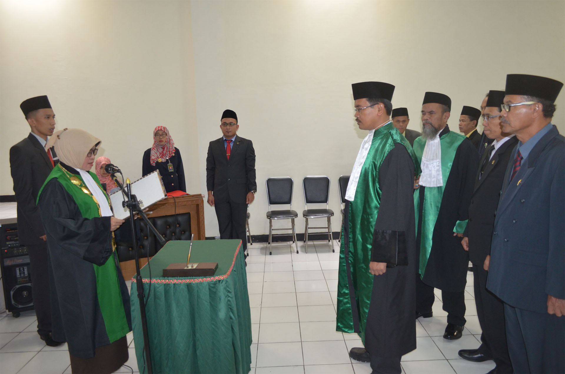 pelantikan wakil Asli